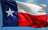 Texas Flag flown over Texas State Capital